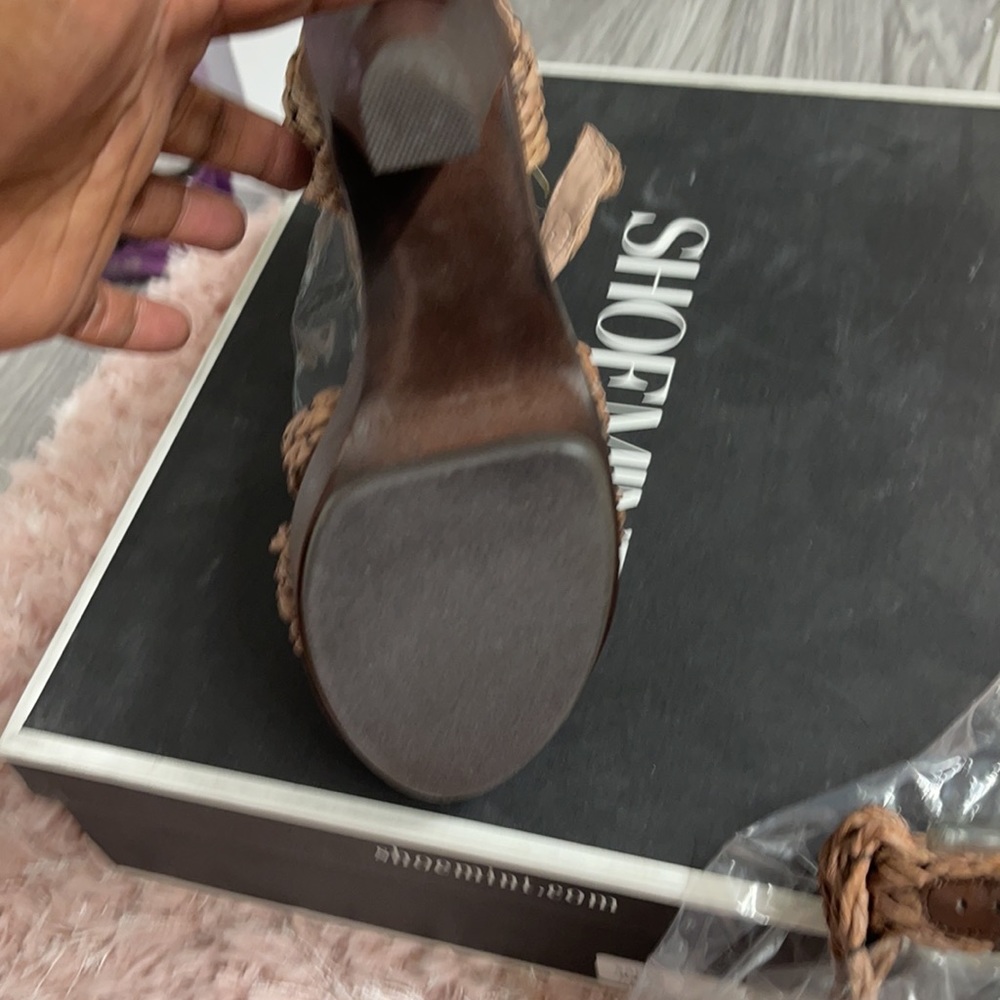 Shoe mint Sarah Raffia - Picture 4 of 4